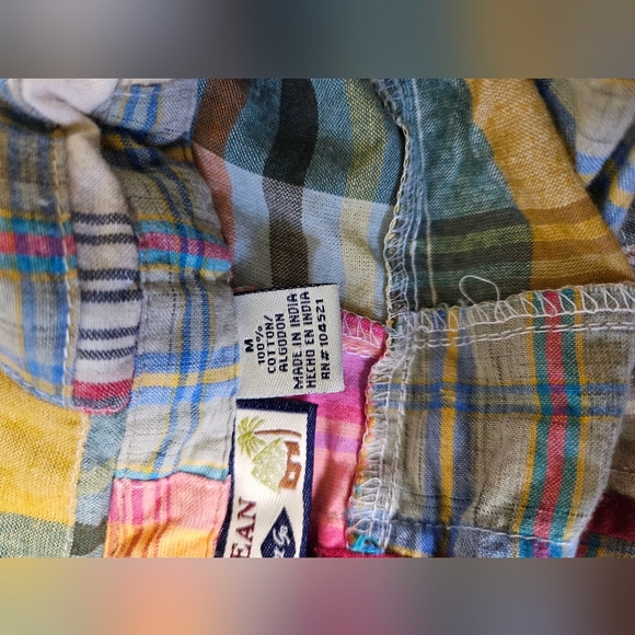 💜caribbean joe womens shirt size medium tops🧡⚘️ - Picture 6 of 7